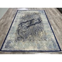 Иранский ковер Антик 5224 Крем-синий